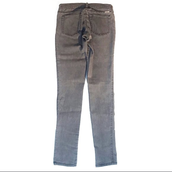 Grey Slim-Fit Straight Leg Jeans - Picture 4 of 6